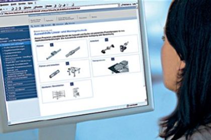 Bosch Rexroth, Online-Auswahlhilfe Bosch Rexroth, Online-Auswahlhilfe