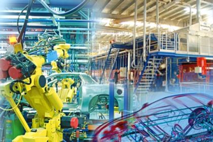 Roboter, Automobilindustrie Roboter, Automobilindustrie