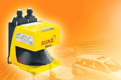 Panasonic, neuer Sicherheitslaserscanner Sunx