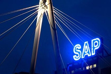 SAP-Schriftzug, Firmengebäude SAP-Schriftzug, Firmengebäude