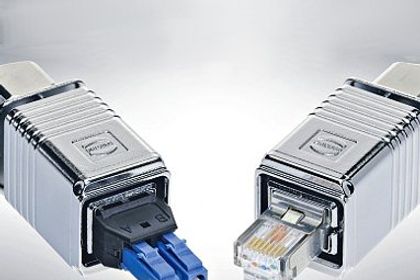 Harting, PushPull Steckverbinder mit Vollmetallgehäuse
