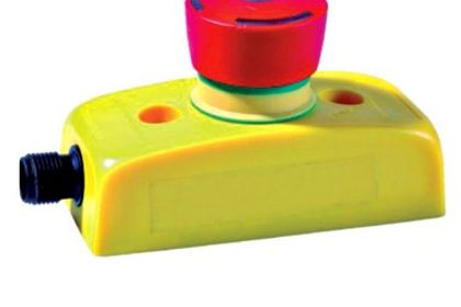 Jokab Safety, kompakter Not-Halt-Taster Smile