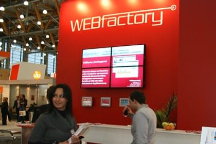 Webfactory, Messestand, SPS/IPC/Drives 2009 Webfactory, Messestand, SPS/IPC/Drives 2009