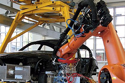 Robotik: Montage in der Bewegung