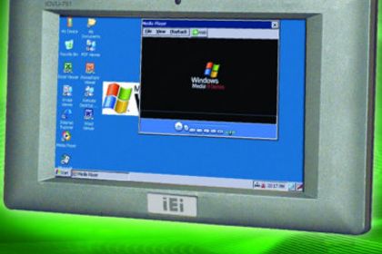 Touch-Panels: Mit vorinstalliertem Windows CE Touch-Panels: Mit vorinstalliertem Windows CE
