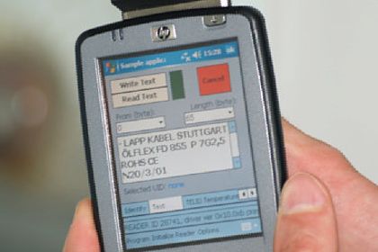 Lapp Kabel, RFID-Identifikation