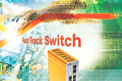Fast Track Switch: Standard Ethernet für Echtzeit Fast Track Switch: Standard Ethernet für Echtzeit