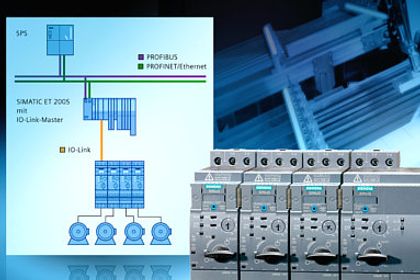 Siemens, Motorstarter Sirius 3RA6 mit IO-Link