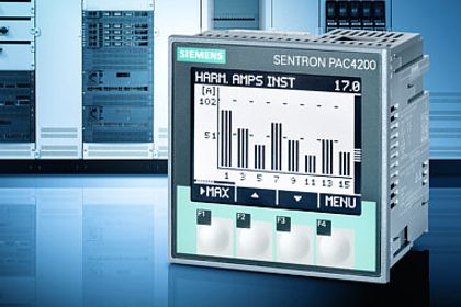 Siemens, Multifunktions-Messgerät Sentron PAC4200 Siemens, Multifunktions-Messgerät Sentron PAC4200