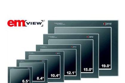 HMIs der Serie emVIEW von Janz HMIs der Serie emVIEW von Janz