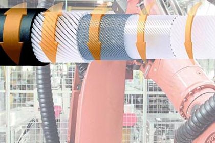 E-Mechanik & Interfaces (News): Geschirmte Leitung trotzt Torsion