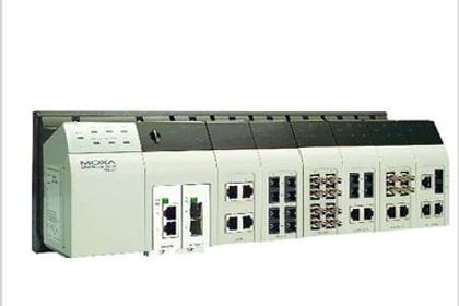 modularer Layer-3-Ethernet-Switch EDS-828 von Moxa modularer Layer-3-Ethernet-Switch EDS-828 von Moxa