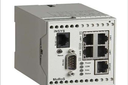 Industrie-Router MoRoS-LAN-PRO von INSYS Industrie-Router MoRoS-LAN-PRO von INSYS