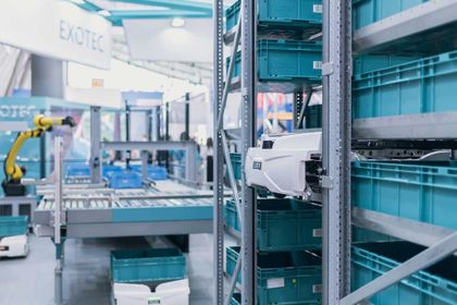 Roboter im Lager Roboter im Lager