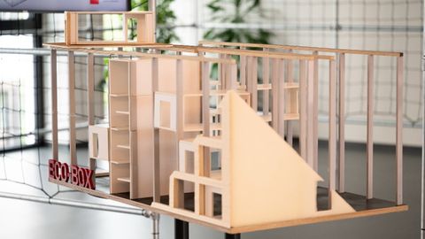 Modell des Projekts „Eco-Box“