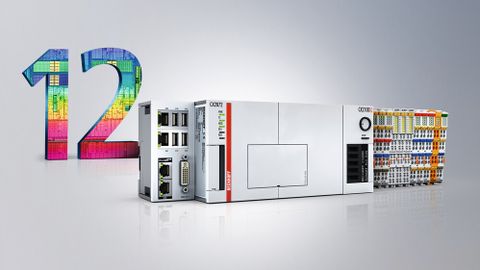 2016: Der Embedded-PC mit bis zu 12 CPU-Kernen bringt Manycore und damit maximale Rechenleistung auch auf die Hutschiene. 2016: Der Embedded-PC mit bis zu 12 CPU-Kernen bringt Manycore und damit maximale Rechenleistung auch auf die Hutschiene.