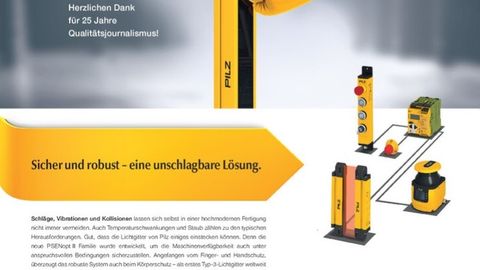 Advertising then &amp; now - Pilz AZ