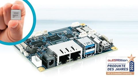 3. Platz: Kontron – KI-Plattform bestehend aus SBC ‚pITX-iMX8M-AI-H8‘ und Box-PC ‚KBox A-150-WKL-AI-H8‘ mit Hailo-8 AI-Beschleuniger 3. Platz: Kontron – KI-Plattform bestehend aus SBC ‚pITX-iMX8M-AI-H8‘ und Box-PC ‚KBox A-150-WKL-AI-H8‘ mit Hailo-8 AI-Beschleuniger