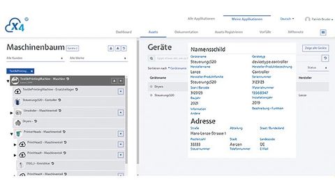 Figure 2: Asset management uses the digital twin. It combines the instance and type data and thus provides the information required for service and maintenance, for example. Figure 2: Asset management uses the digital twin. It combines the instance and type data and thus provides the information required for service and maintenance, for example.