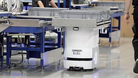 The mobile robots at Vola are controlled by an innovative fleet management system. The project was awarded the automation prize by the Danish Industrial Robot Association (DIRA) in September 2020.