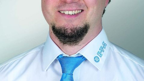 Marco Schmidt ist Junior-Produktmanager der Sparte Automation & Process Control bei E-T-A in Altdorf.