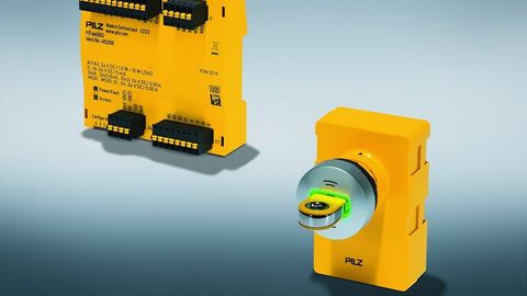 Safety- und Security-Funktionen in einem: Das  Betriebsartenwahl- und Zugangsberechtigungssystem ‚PITmode‘ ermöglicht die funktional sichere Betriebsartenwahl sowie die Regelung der Zugangsberechtigung an Maschinen und Anlagen.