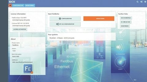 'FieldEcho' parameterizes and monitors all IO-Link devices in a system and provides a web-based graphical user interface. 'FieldEcho' parameterizes and monitors all IO-Link devices in a system and provides a web-based graphical user interface.