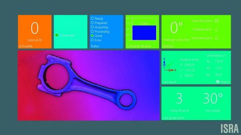Die Bin-Picking-Sensoren erlernen neue Teilegeometrien schnell und effizient anhand eines CAD-Datensatzes. Somit  ist die Anzahl detektierbarer Bauteile nahezu unbegrenzt.