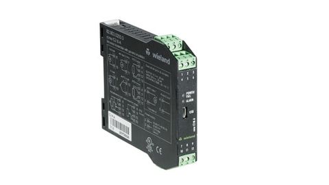 Example of a limit value converter with digitally programmable analog converter module