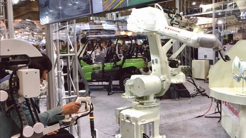 1_Teleoperation at the IREX 2017 in Japan 1_Teleoperation at the IREX 2017 in Japan