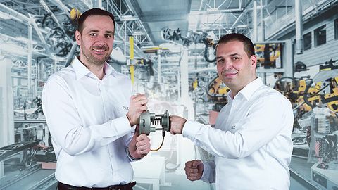 Industrial collision measuring device from Pilz