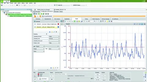 Beispiel eines DTM im Codesys-Tool SO-Maschine von Schneider Electric Beispiel eines DTM im Codesys-Tool SO-Maschine von Schneider Electric
