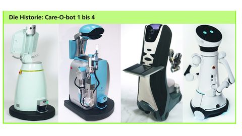 Car O bot 1-4 vom Fraunhofer IPA Car O bot 1-4 vom Fraunhofer IPA
