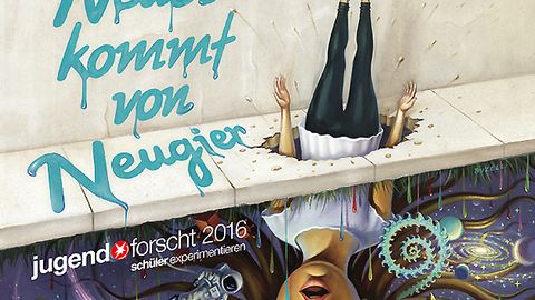 Hochkant-Plakat von Jugend forscht 2016 Hochkant-Plakat von Jugend forscht 2016