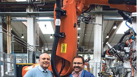 Volker Elbe und Manfred Scheuerer bwi BMW