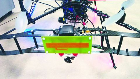 Anbringung einer Antenne, Fraunhofer IML