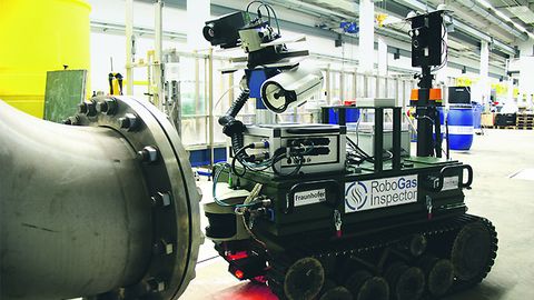 Autonom agierender RoboGasInspector der Universität Kassel Autonom agierender RoboGasInspector der Universität Kassel