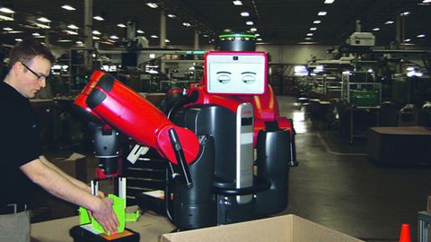 Intuitive Programmierung des Baxter-Roboters beim Plastikhersteller Rodon Intuitive Programmierung des Baxter-Roboters beim Plastikhersteller Rodon