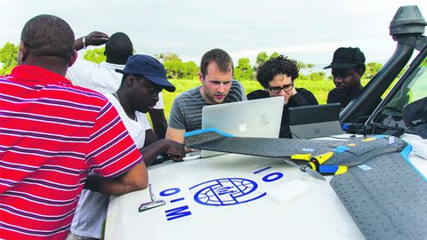 Autonome Drone im Dienste der Entwicklungshilfe auf Haiti Autonome Drone im Dienste der Entwicklungshilfe auf Haiti