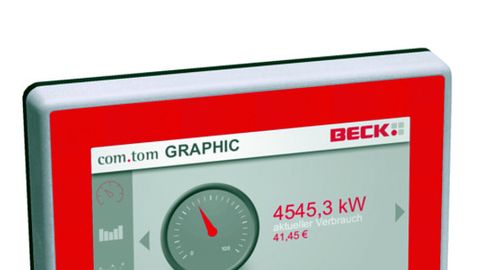iniNet, Konvergenz von HMI und Scada, TFT Microbrowser Panel von Beck IPC iniNet, Konvergenz von HMI und Scada, TFT Microbrowser Panel von Beck IPC