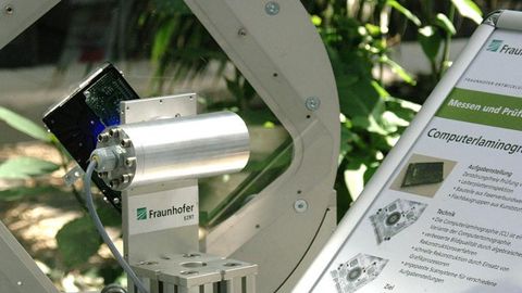 Darstellung Computerlaminographie