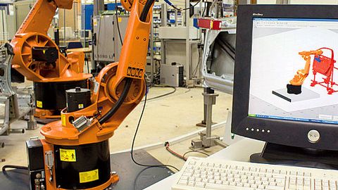 Roboter, intelligentes Montagesystem