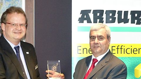 Preisverleihung Arburg-Award 2011: Michael Hehl (links), Bali Padda
