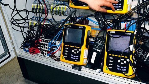 Messaufbau ProfiEnergy-Studie mit Netzanalysatoren Messaufbau ProfiEnergy-Studie mit Netzanalysatoren