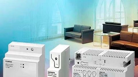 Gamma-Szenen-/Ereignisbaustein N305, modularen Schaltaktor N512/11 sowie IP-Viewer N151 von Siemens Building Technologies (BT) Gamma-Szenen-/Ereignisbaustein N305, modularen Schaltaktor N512/11 sowie IP-Viewer N151 von Siemens Building Technologies (BT)