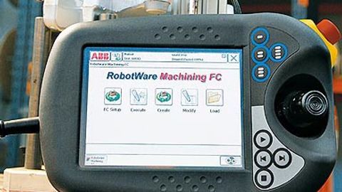 Programmierbefehle in Form einfacher grafischer Symbole genügen, um den Roboter die gewünschten Bewegungen erkennen zu lassen. Seinen exakten Pfad lernt er anschließend selbsttätig. Programmierbefehle in Form einfacher grafischer Symbole genügen, um den Roboter die gewünschten Bewegungen erkennen zu lassen. Seinen exakten Pfad lernt er anschließend selbsttätig.