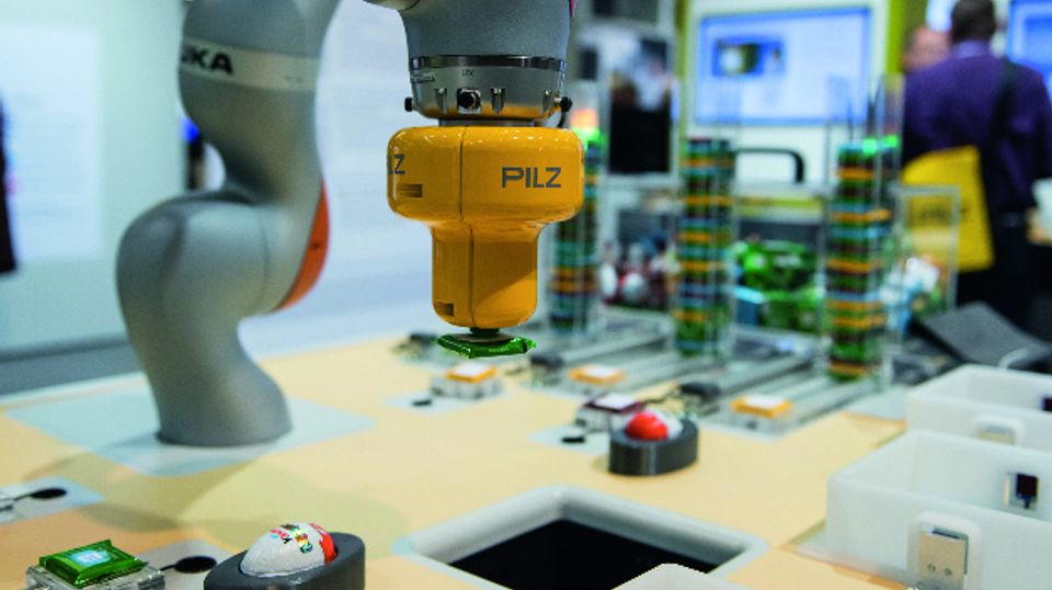 Pilz at the Hannover Messe 2017 Pilz at the Hannover Messe 2017