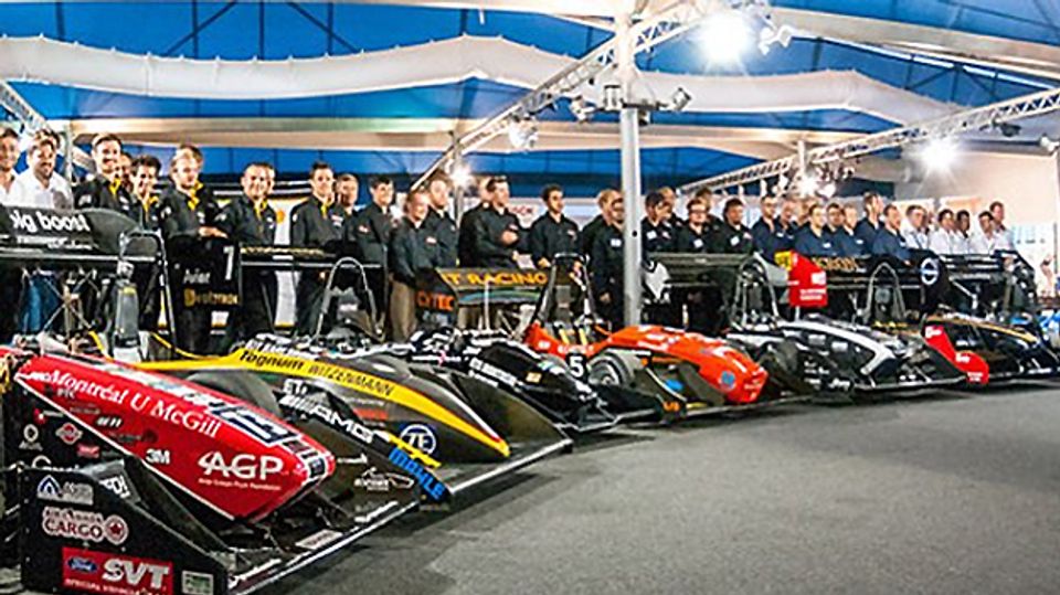 Eindrücke von der Formula Student Germany 2013