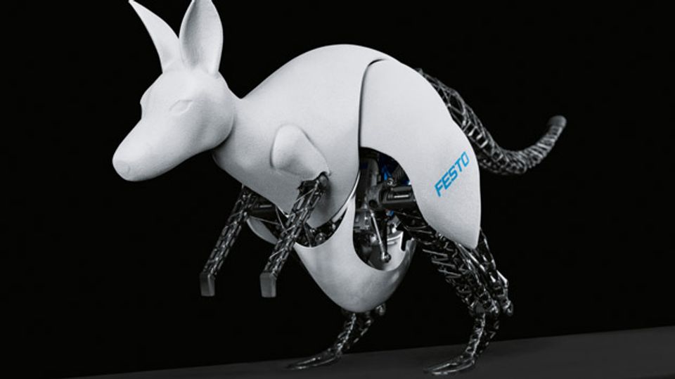 The BionicKangaroo from Festo The BionicKangaroo from Festo