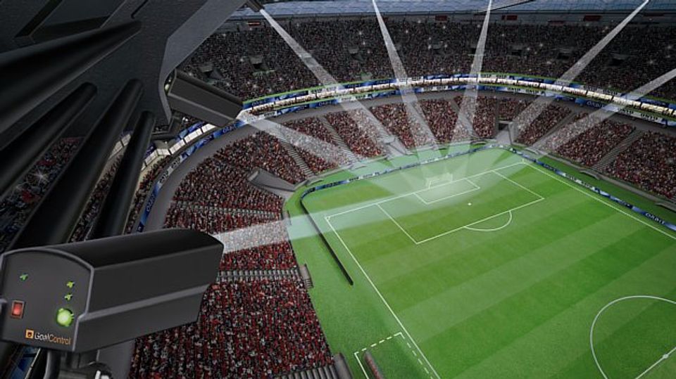 Goal line technology with GoalControl